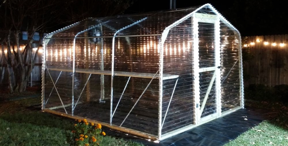 Greenhouse installed in Texas Greenhouse installed in Texas