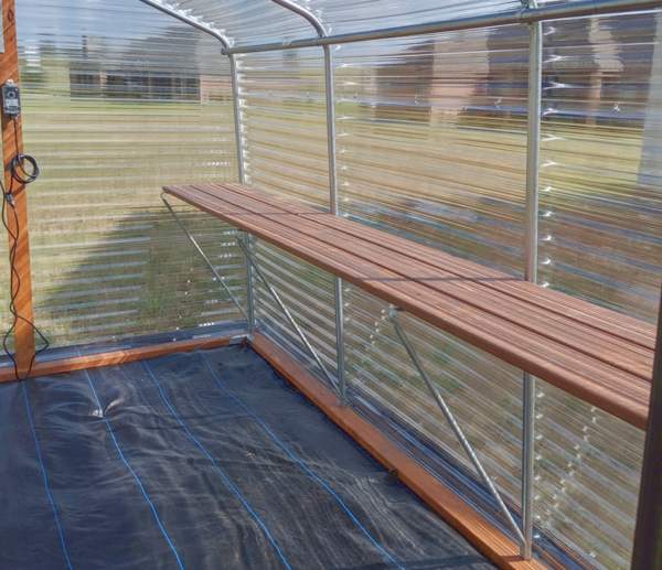 Greenhouse benches Greenhouse benches