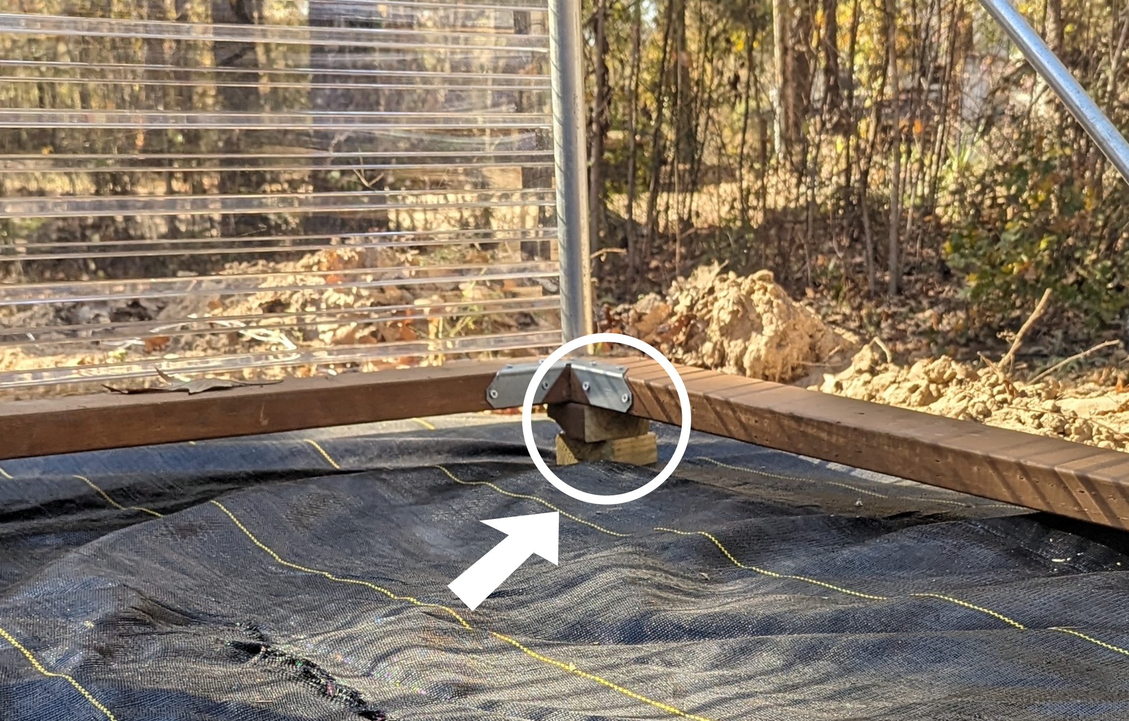 Etexgreenhouse | Grass slab not level