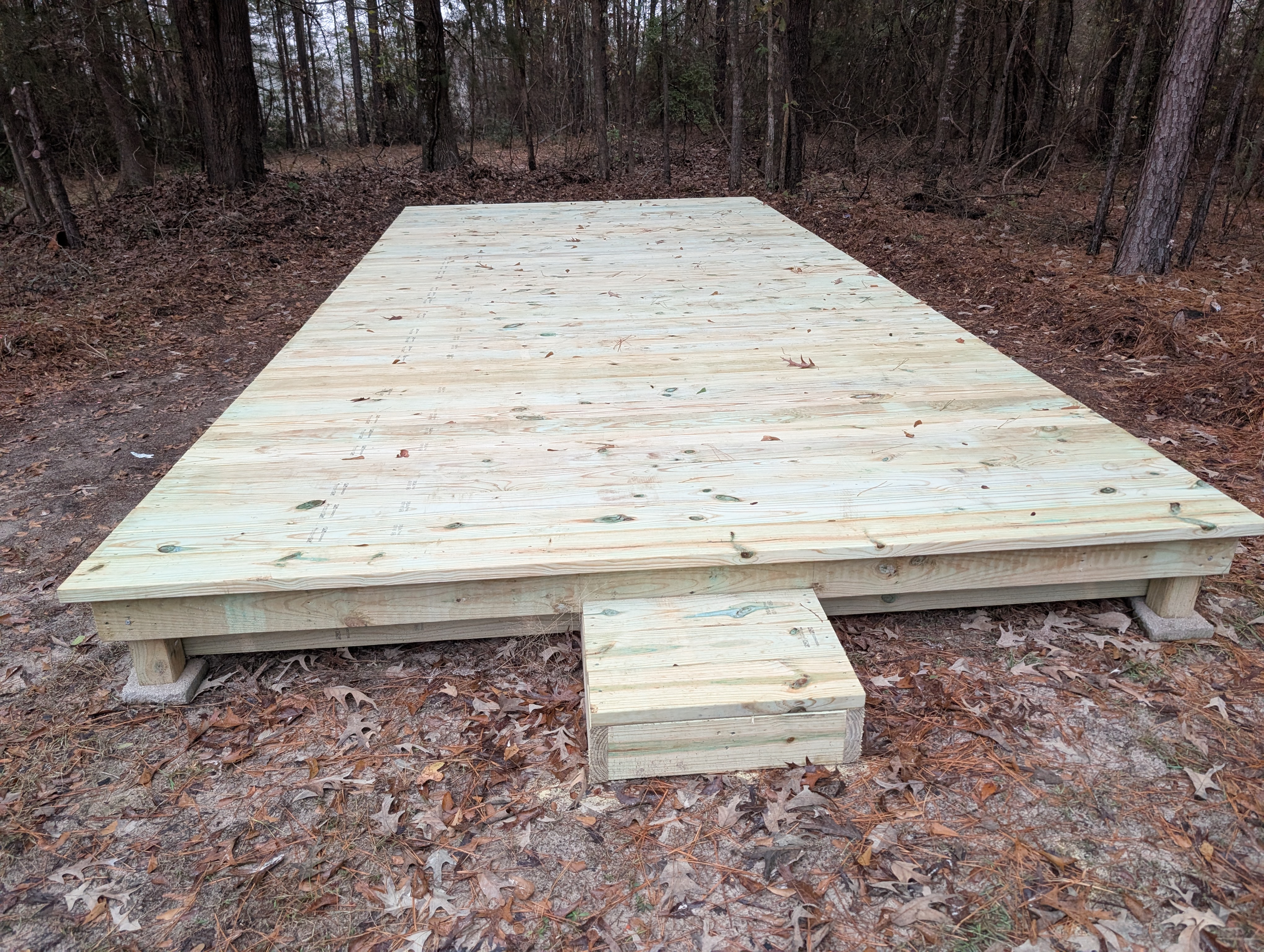 Etexgreenhouse | Wooden deck – light wood